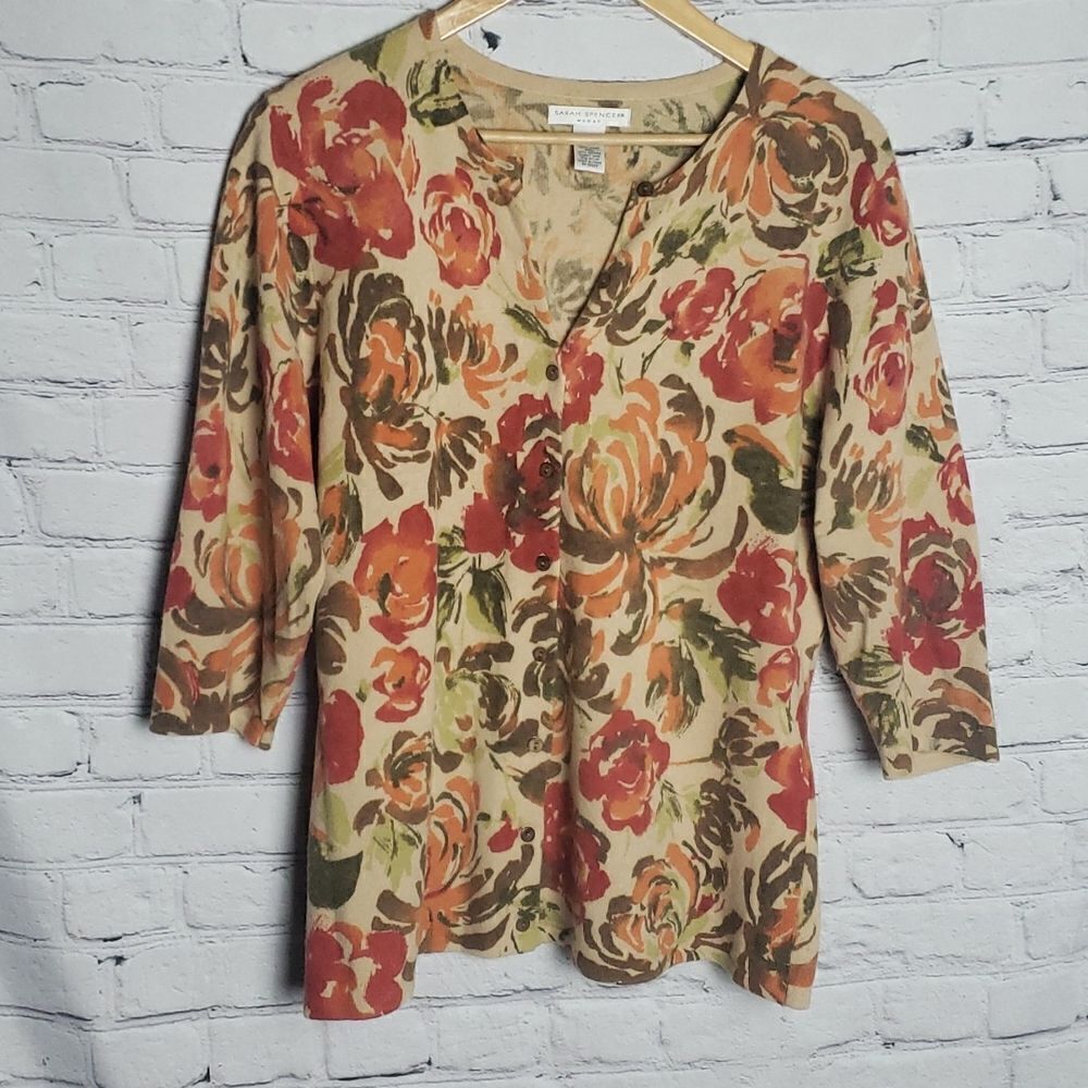 Sarah Spencer Lambs Wool Cardigan